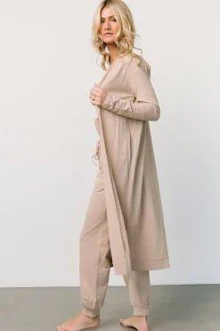 Baltic Born cardigans|Janae Jumpsuit + Cardigan Set | Oatmeal