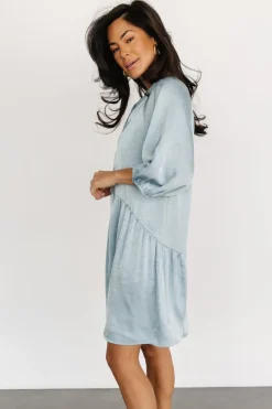 Baltic Born COMING SOON|Janice Button Dress | Blue