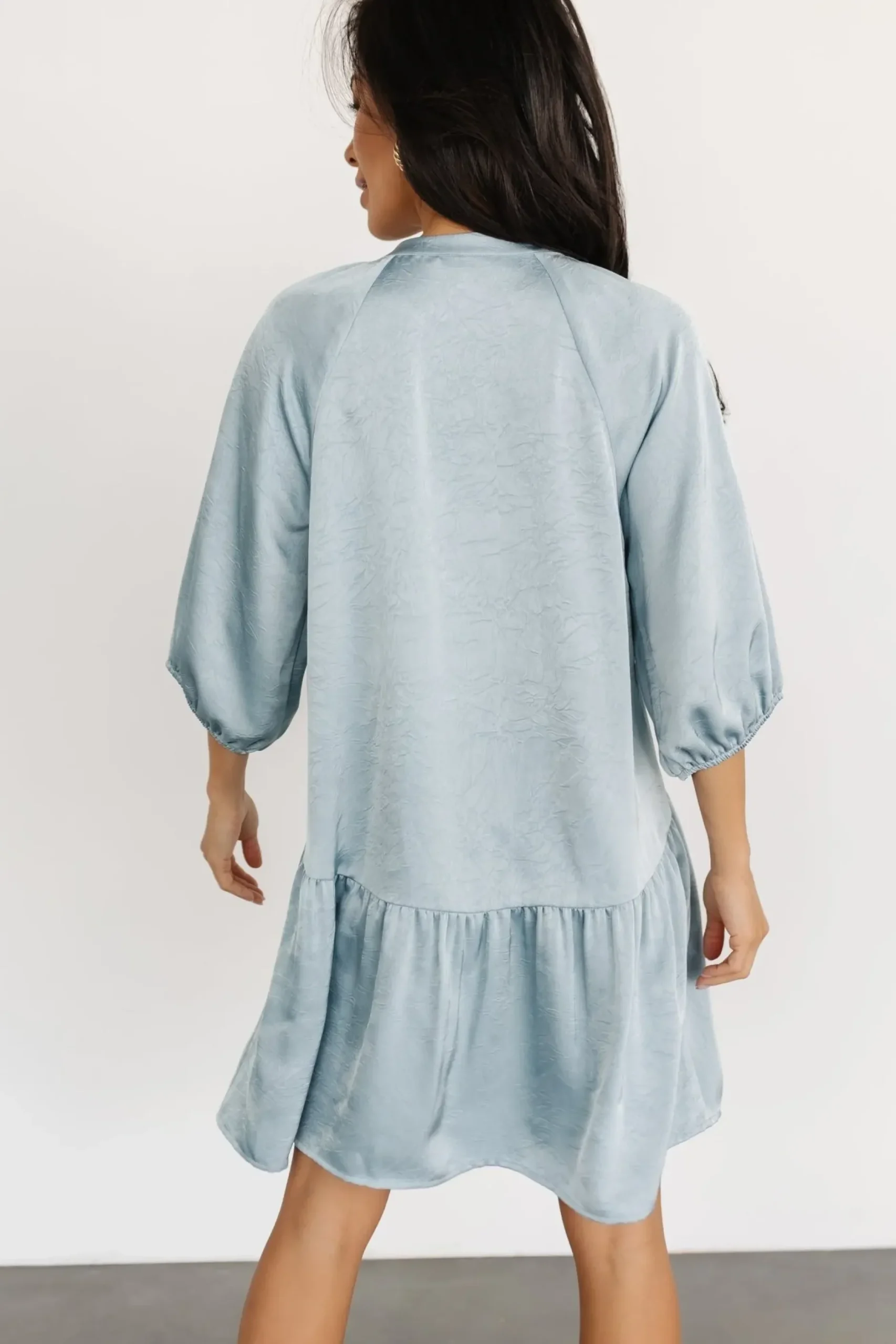 Baltic Born COMING SOON|Janice Button Dress | Blue
