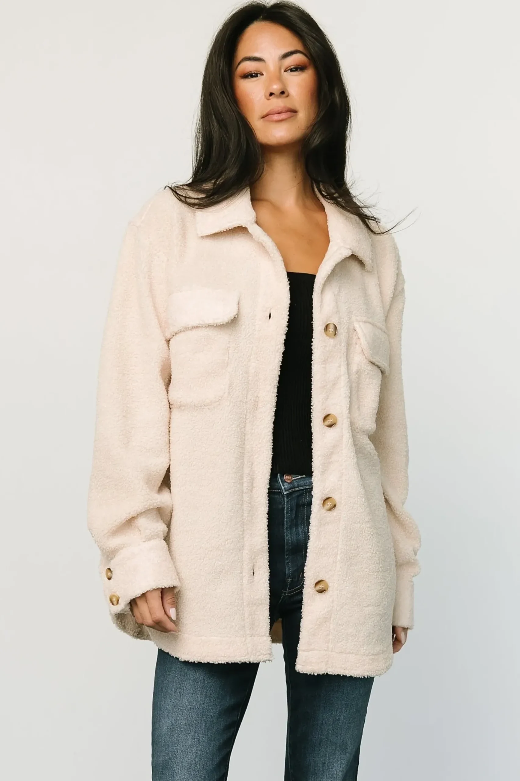 Baltic Born outerwear|Jayden Sherpa Jacket | Honey