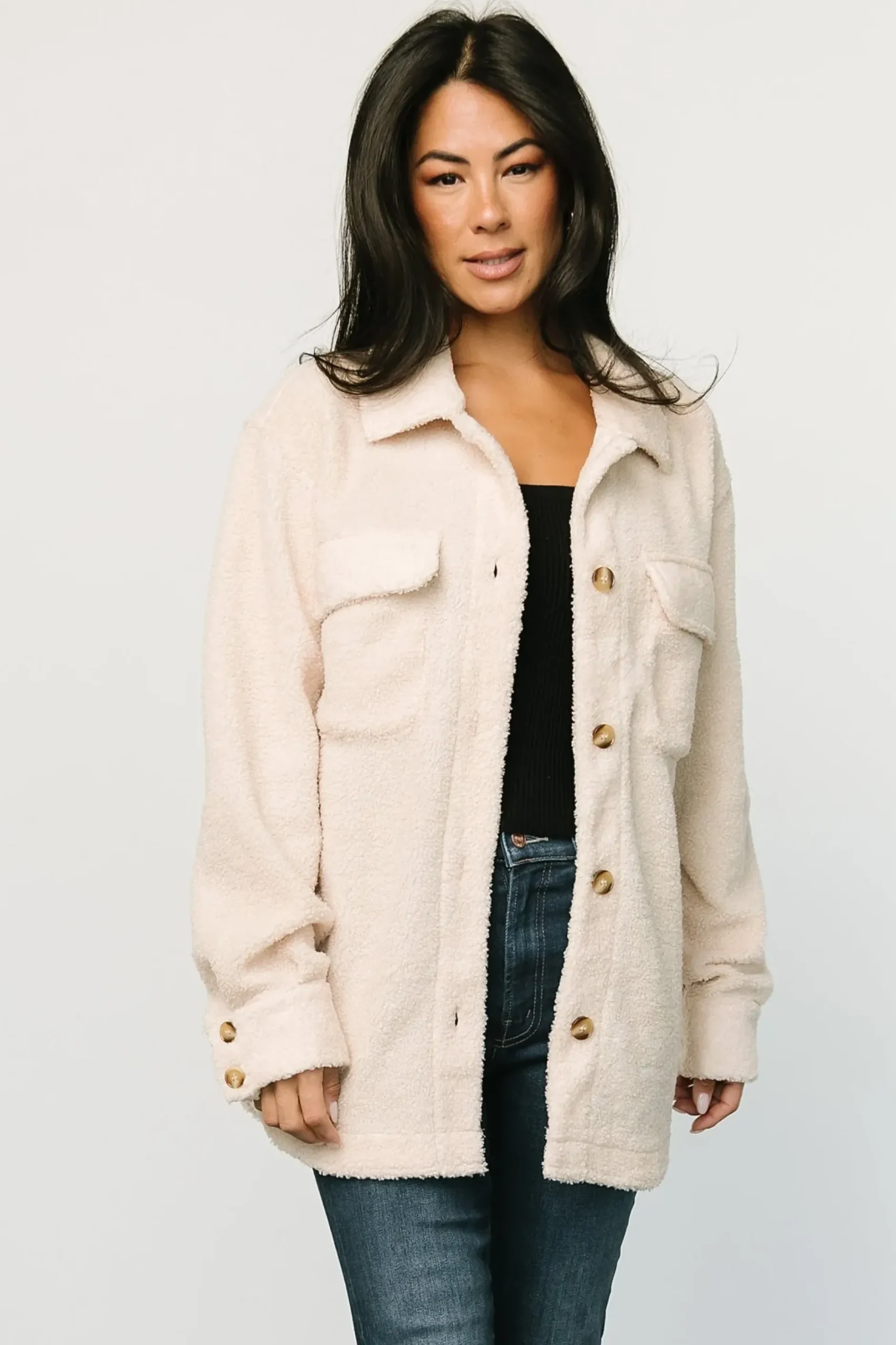 Baltic Born outerwear|Jayden Sherpa Jacket | Honey