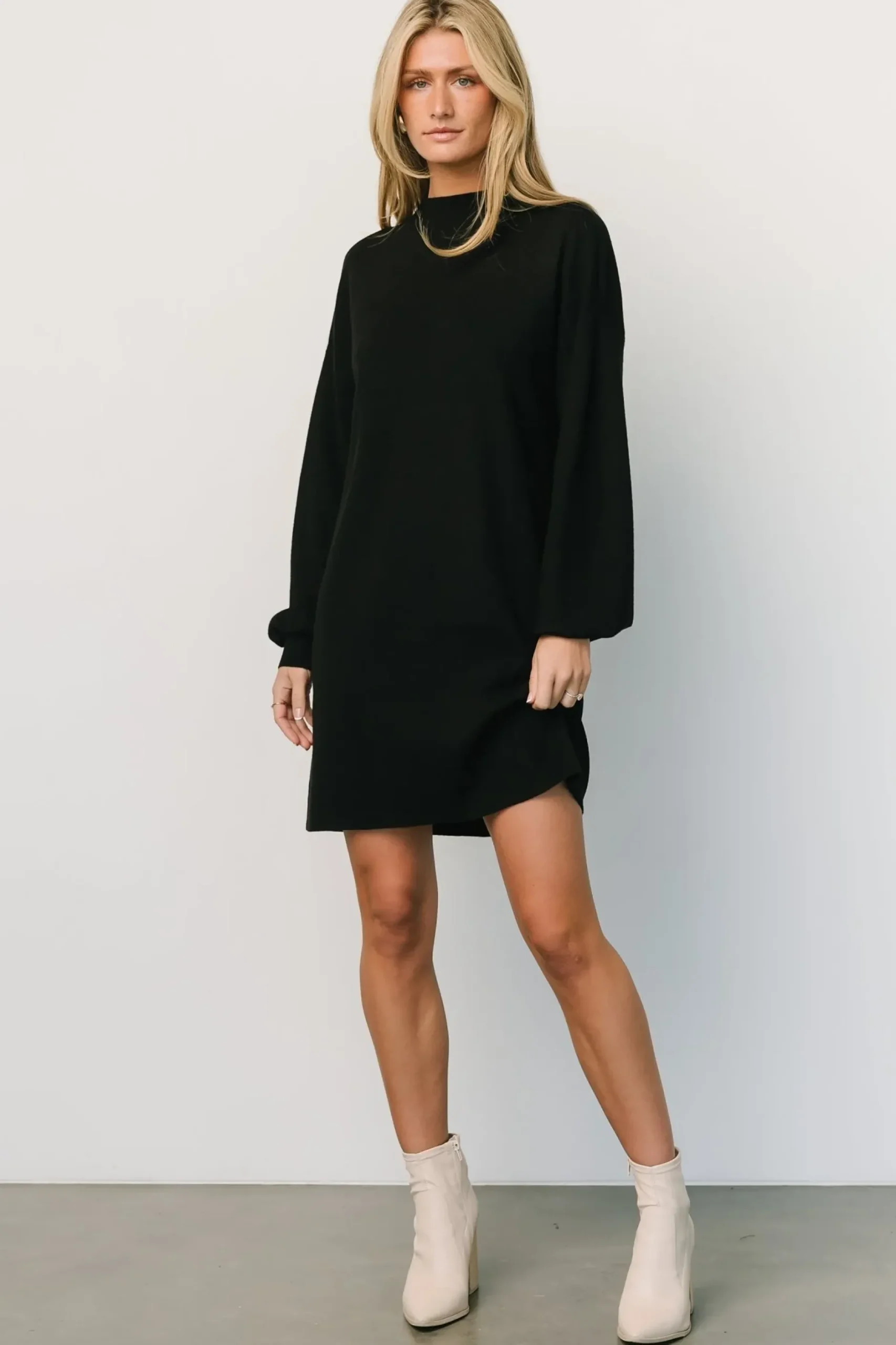 Baltic Born short dresses|TOPS|Jennings Sweater Dress | Black