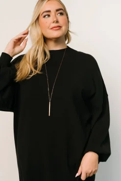 Baltic Born short dresses|TOPS|Jennings Sweater Dress | Black