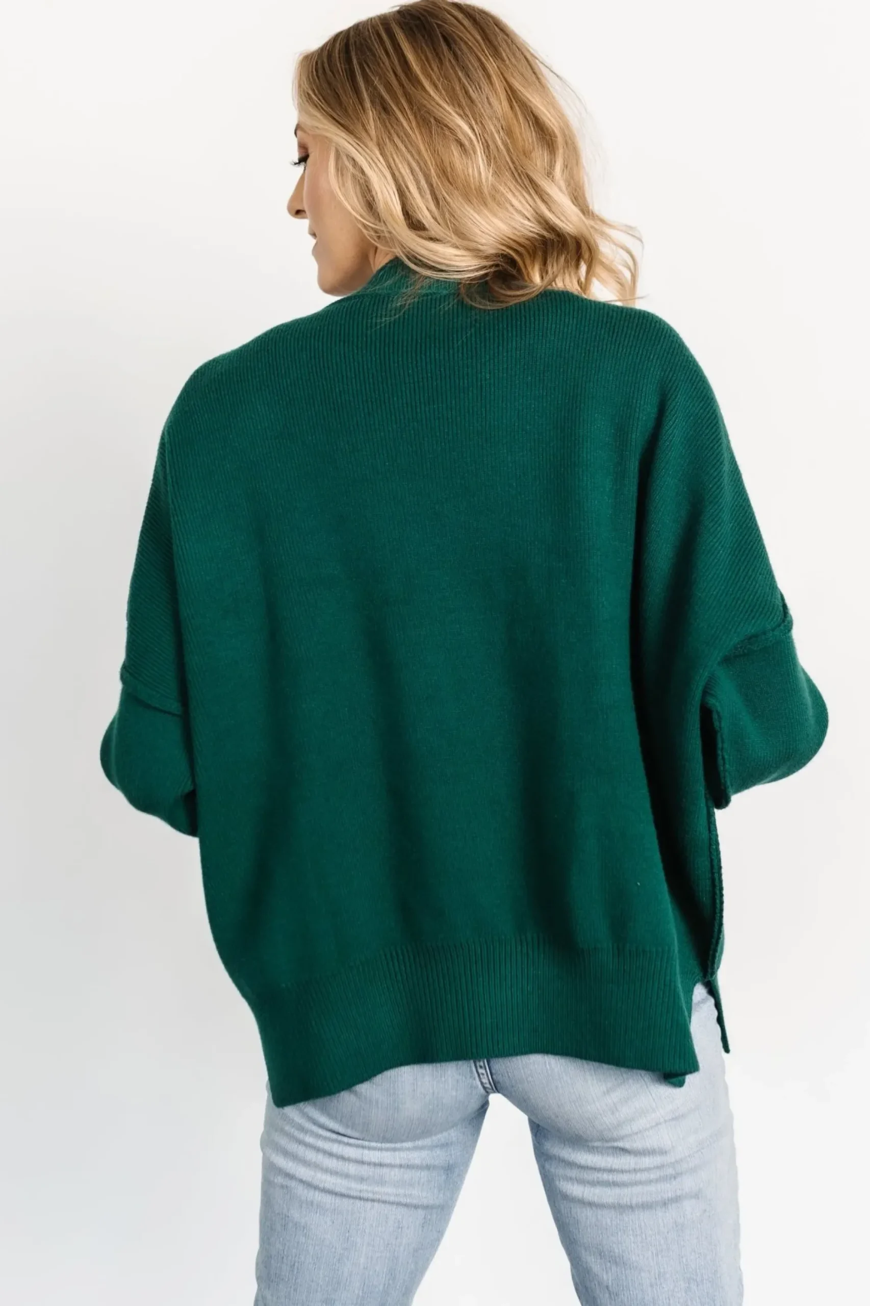 Baltic Born sweaters|WINTER ESSENTIALS|Jeremiah Knit Sweater | Emerald