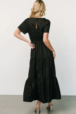 Baltic Born SALE|Johanne Poplin Dress | Black