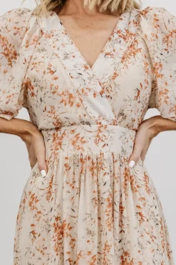 Baltic Born maxi dresses|bump friendly|Katherine Maxi Dress | Cream + Rust Floral