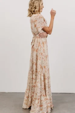 Baltic Born maxi dresses|bump friendly|Katherine Maxi Dress | Cream + Rust Floral
