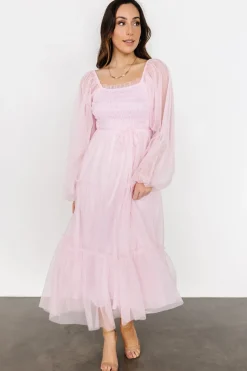 Baltic Born maxi dresses|WEDDING SUITE|Katrina Tulle Maxi Dress | Light Rose