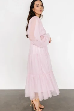 Baltic Born maxi dresses|WEDDING SUITE|Katrina Tulle Maxi Dress | Light Rose