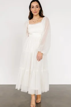 Baltic Born maxi dresses|WEDDING SUITE|Katrina Tulle Maxi Dress | Cream