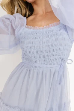 Baltic Born maxi dresses|WEDDING SUITE|Katrina Tulle Maxi Dress | Peri Blue