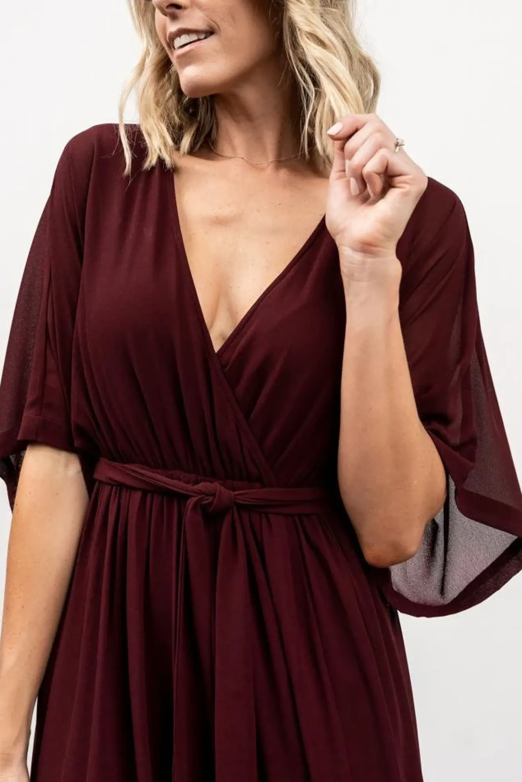 Baltic Born WEDDING SUITE|wedding guest|Kia Kimono Maxi Dress | Mulberry