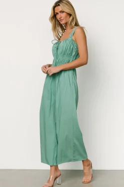 Baltic Born JUMPSUITS + ROMPERS|Kimber Tank Jumpsuit | Dusty Green