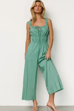 Baltic Born JUMPSUITS + ROMPERS|Kimber Tank Jumpsuit | Dusty Green