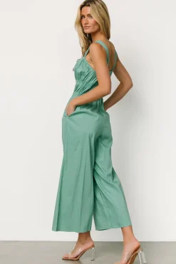 Baltic Born JUMPSUITS + ROMPERS|Kimber Tank Jumpsuit | Dusty Green
