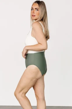 Baltic Born one piece|Kingston Color Block One Piece | Olive