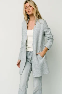 Baltic Born outerwear|Knoll Notch Jacket | Heather Light Blue