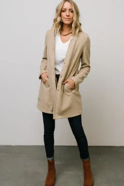 Baltic Born outerwear|Knoll Notch Jacket | Oatmeal