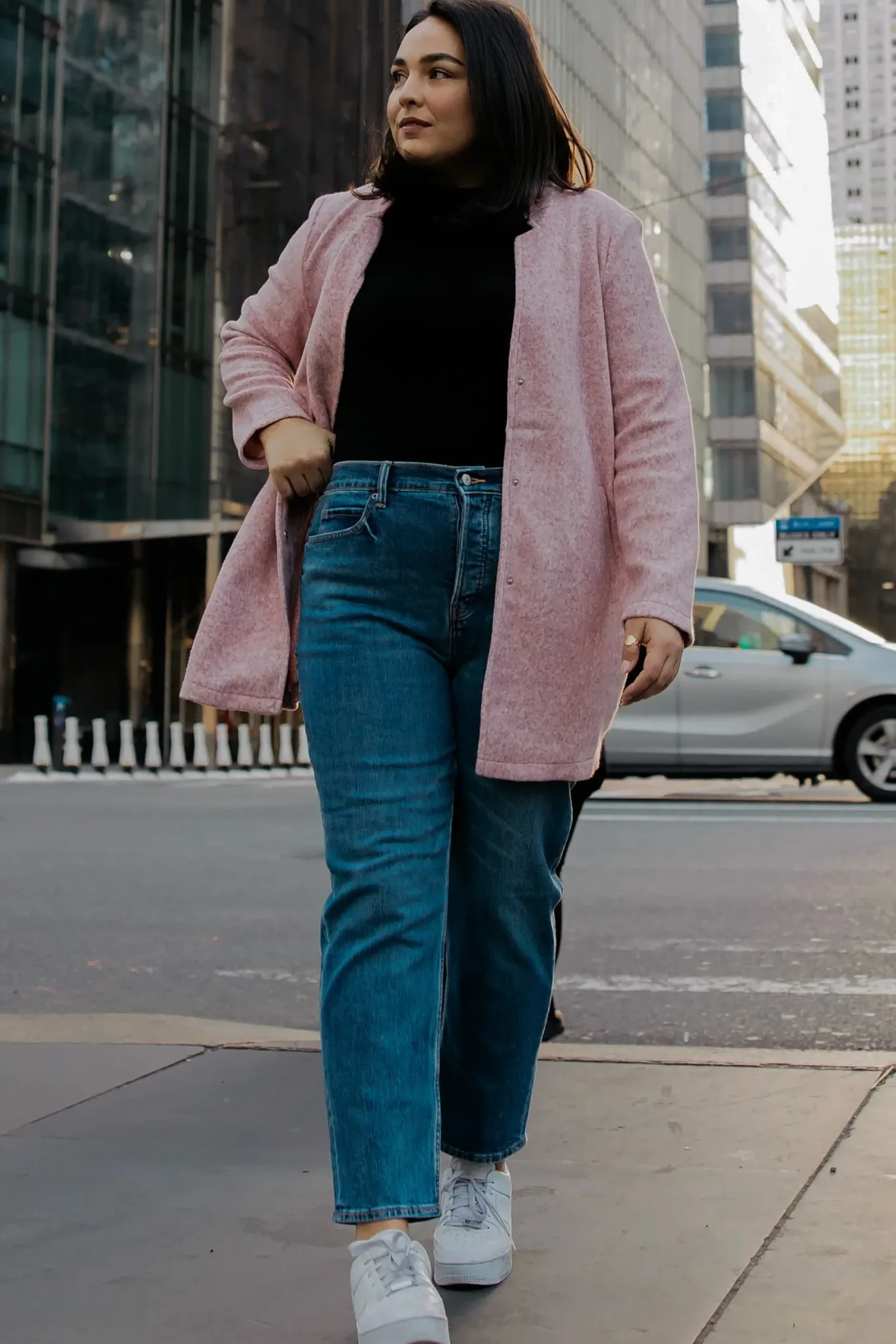 Baltic Born outerwear|Knoll Notch Jacket | Vintage Rose
