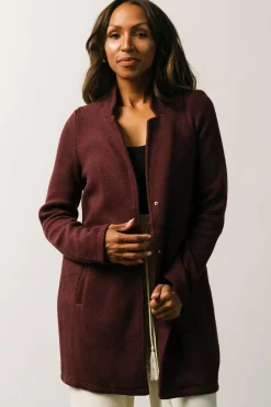 Baltic Born outerwear|Knoll Notch Jacket | Wine