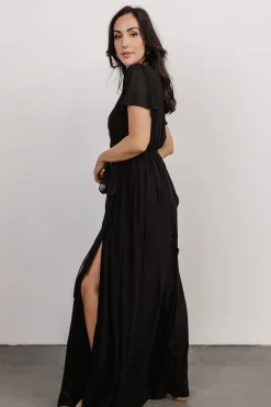 Baltic Born SALE|Kristina Maxi Dress | Black