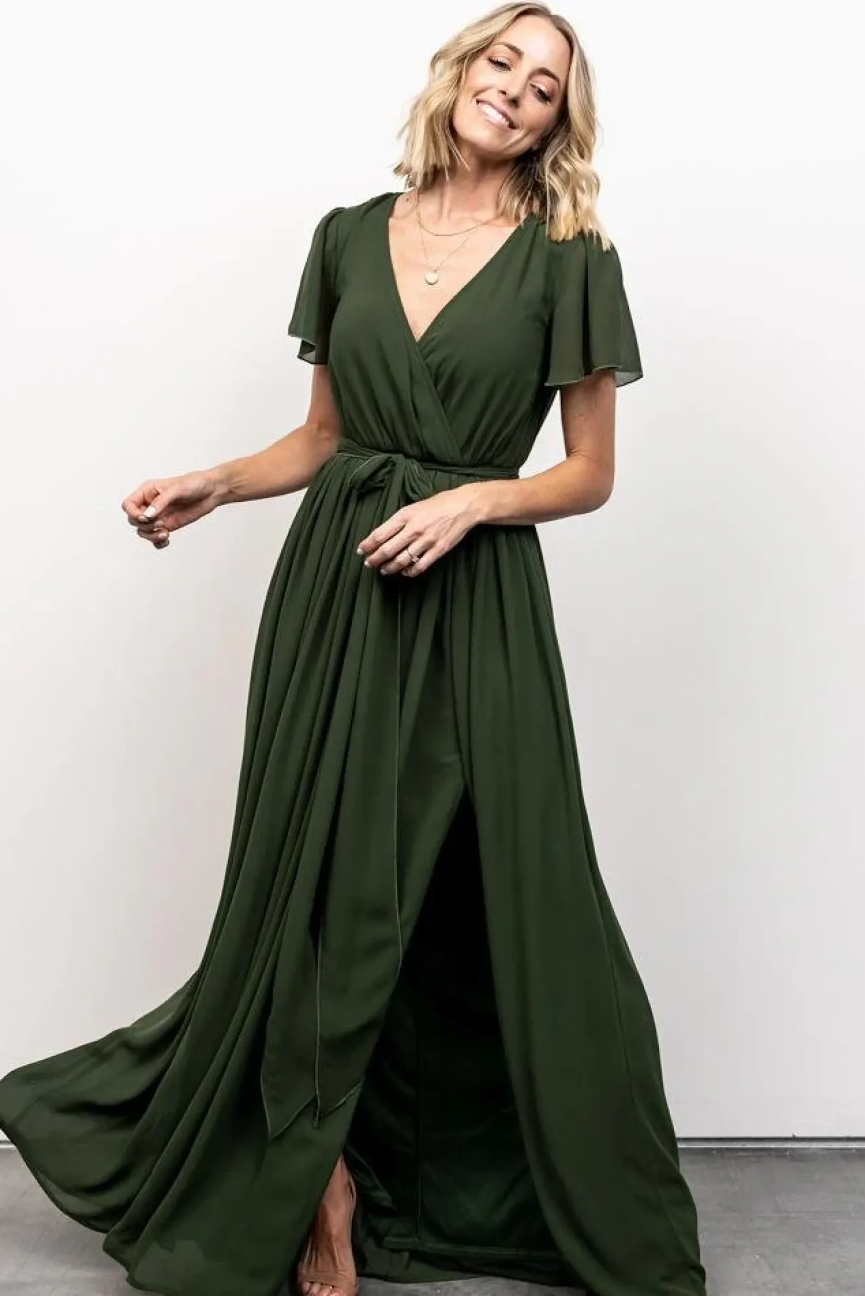 Baltic Born SALE|Kristina Maxi Dress | Green