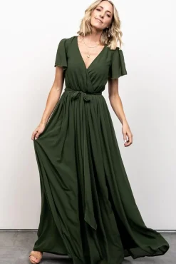 Baltic Born SALE|Kristina Maxi Dress | Green