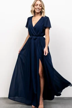 Baltic Born SALE|Kristina Maxi Dress | Navy