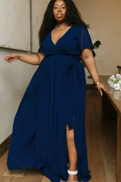 Baltic Born SALE|Kristina Maxi Dress | Navy