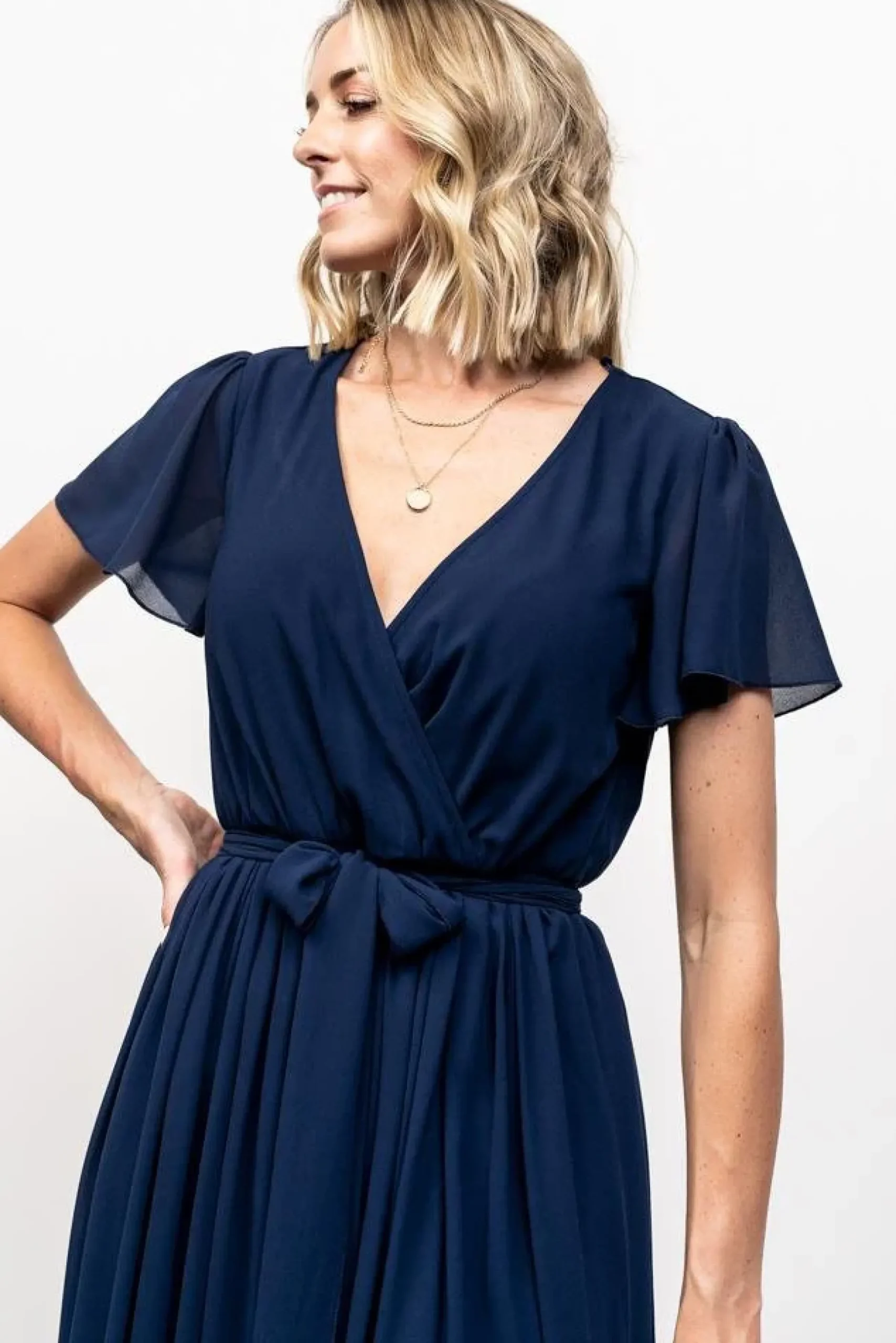 Baltic Born SALE|Kristina Maxi Dress | Navy