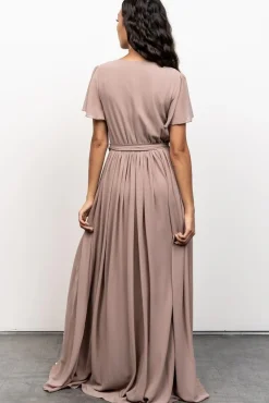 Baltic Born SALE|Kristina Maxi Dress | Taupe