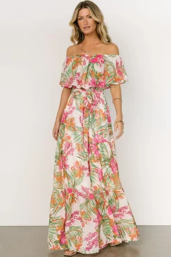 Baltic Born COMING SOON|Lahaina Off Shoulder Maxi Dress | Multi