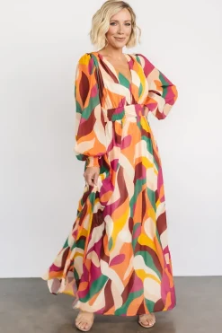 Baltic Born COMING SOON|Lawson Maxi Dress | Green Multi
