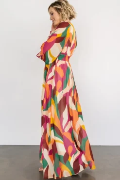Baltic Born COMING SOON|Lawson Maxi Dress | Green Multi