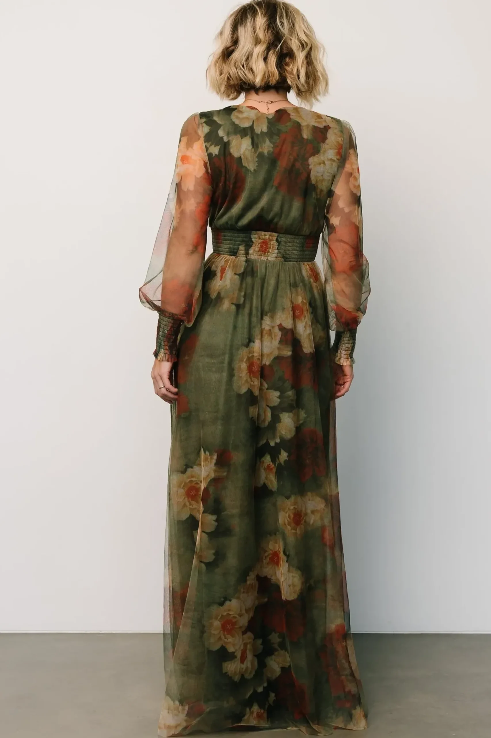 Baltic Born DRESSES|maxi dresses|Layla Tulle Maxi Dress | Olive + Rust