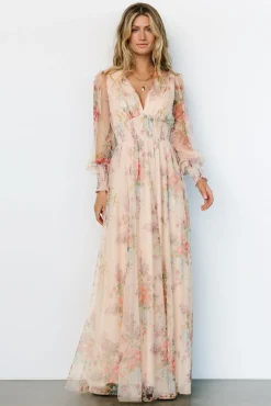 Baltic Born DRESSES|maxi dresses|Layla Tulle Maxi Dress | Romantic Floral