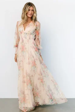 Baltic Born DRESSES|maxi dresses|Layla Tulle Maxi Dress | Romantic Floral