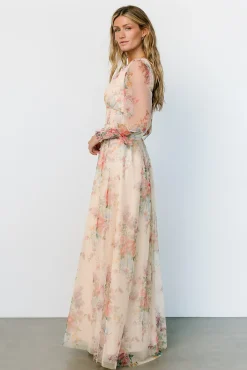 Baltic Born DRESSES|maxi dresses|Layla Tulle Maxi Dress | Romantic Floral