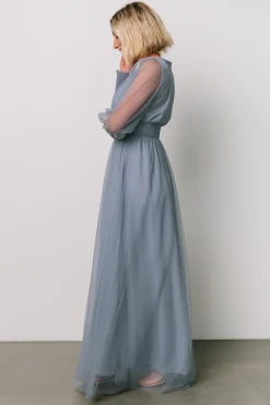 Baltic Born DRESSES|maxi dresses|Layla Tulle Maxi Dress | Whisper Blue