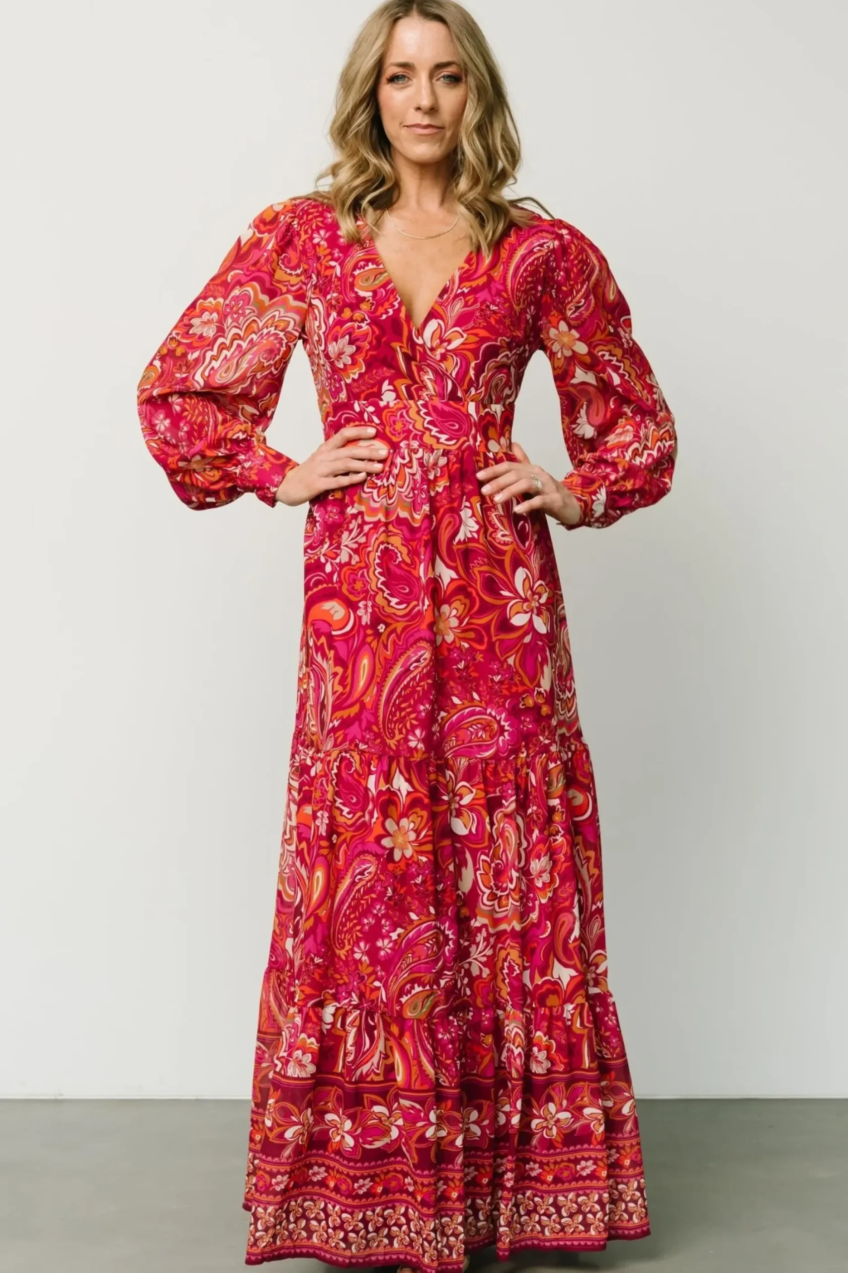 Baltic Born maxi dresses|Layton Maxi Dress | Multi Print