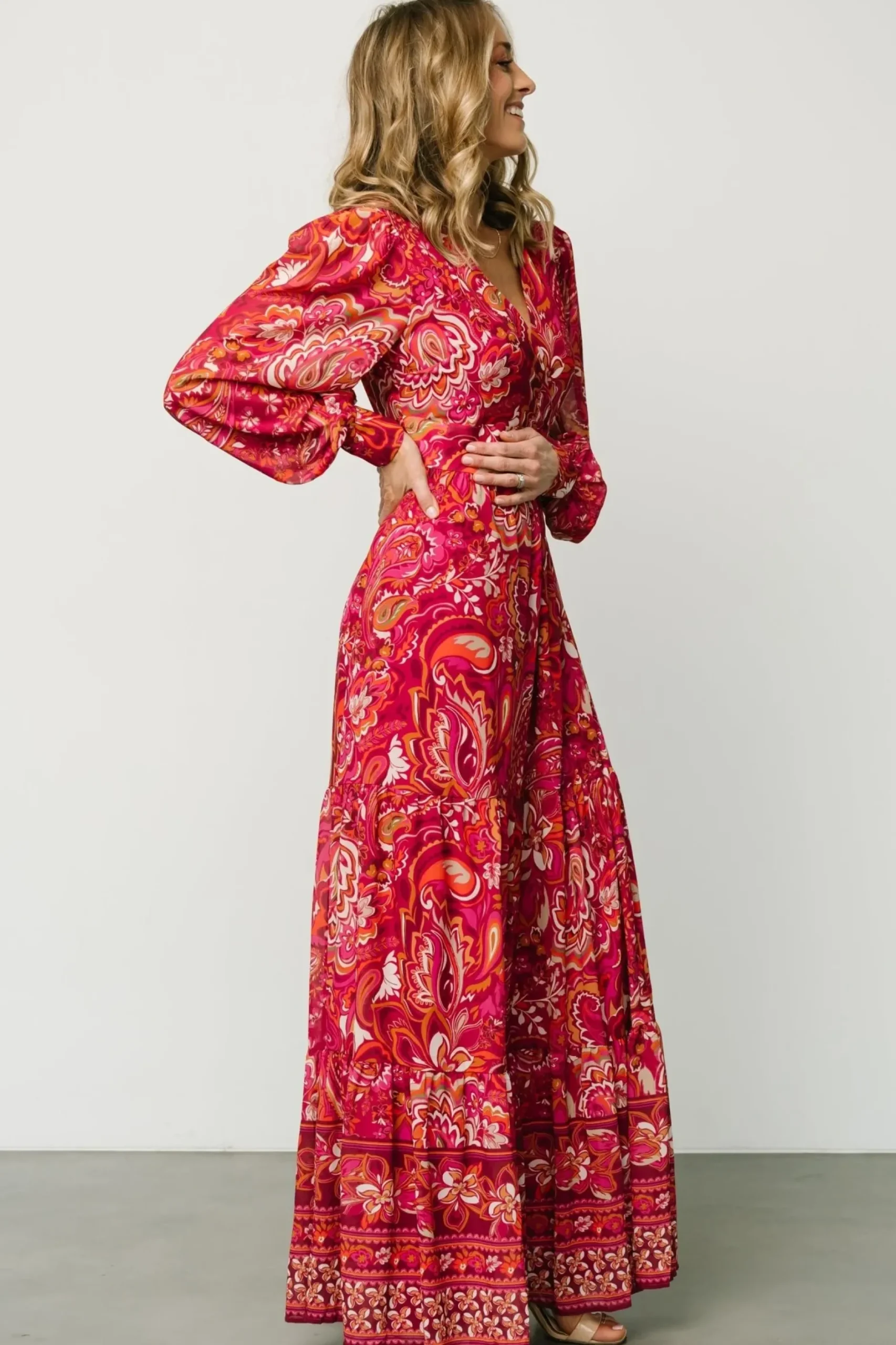 Baltic Born maxi dresses|Layton Maxi Dress | Multi Print