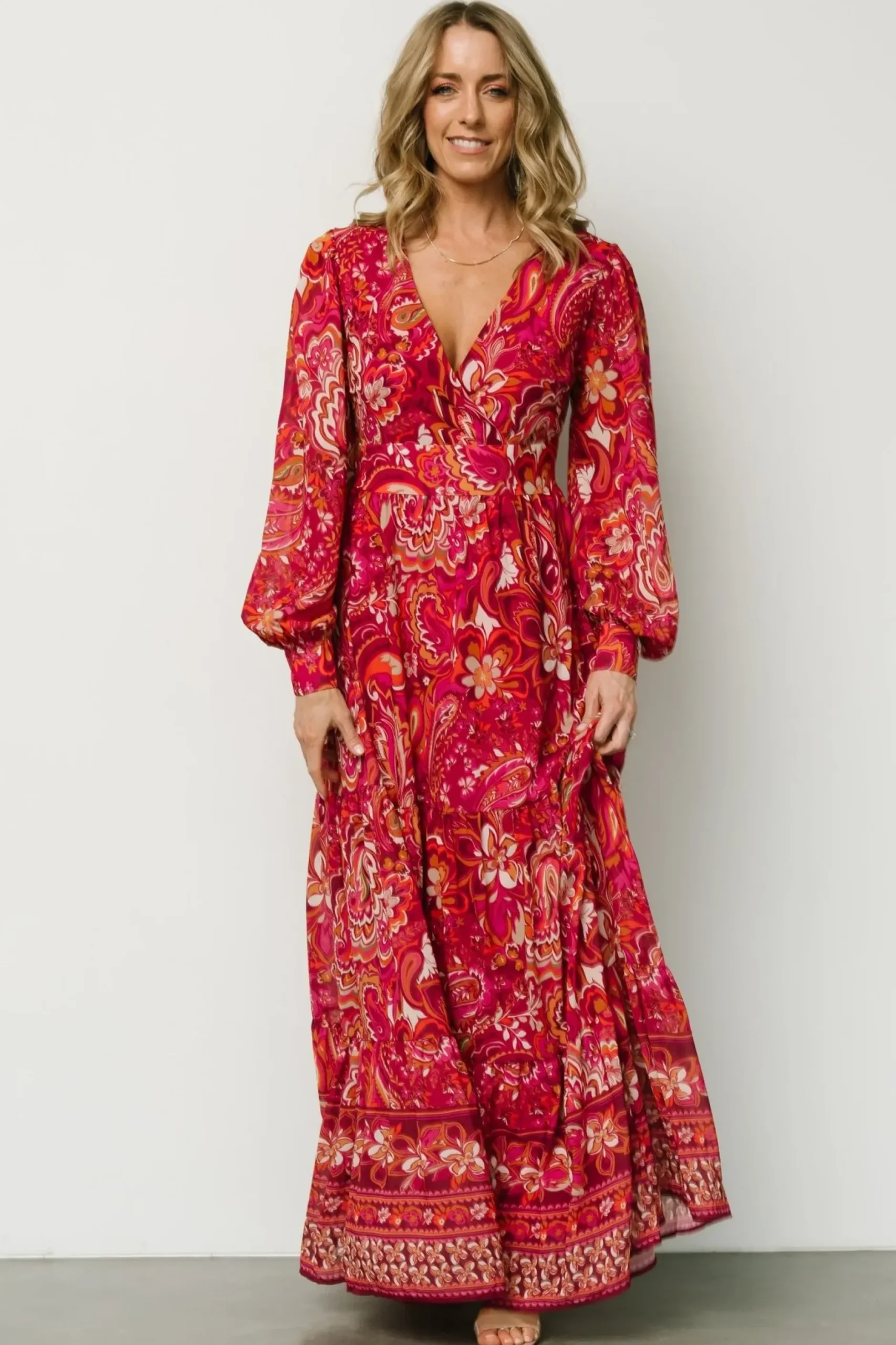 Baltic Born maxi dresses|Layton Maxi Dress | Multi Print