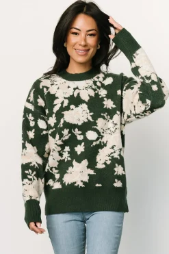 Baltic Born sweaters|Legend Sweater | Hunter Green Multi