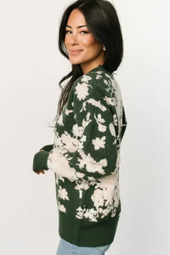 Baltic Born sweaters|Legend Sweater | Hunter Green Multi
