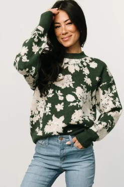 Baltic Born sweaters|Legend Sweater | Hunter Green Multi