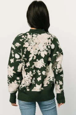 Baltic Born sweaters|Legend Sweater | Hunter Green Multi