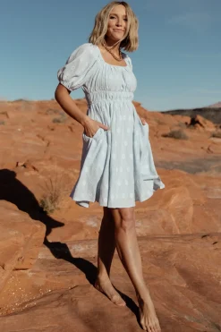 Baltic Born short dresses|EXTENDED SIZING|Lexington Short Dress | Blue