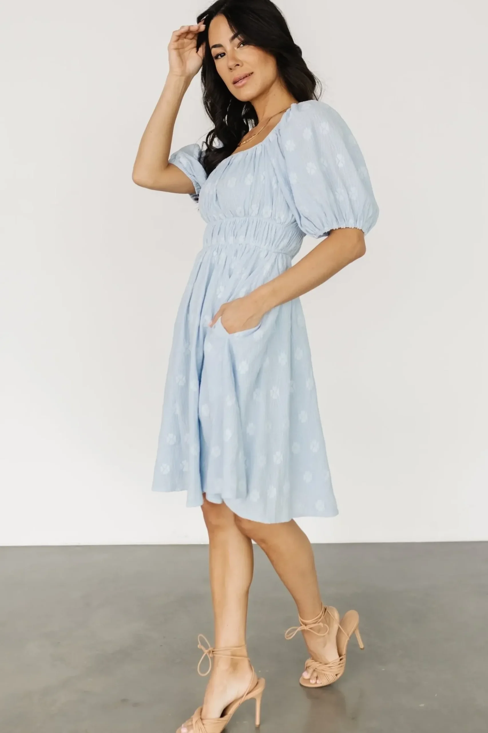 Baltic Born short dresses|EXTENDED SIZING|Lexington Short Dress | Blue