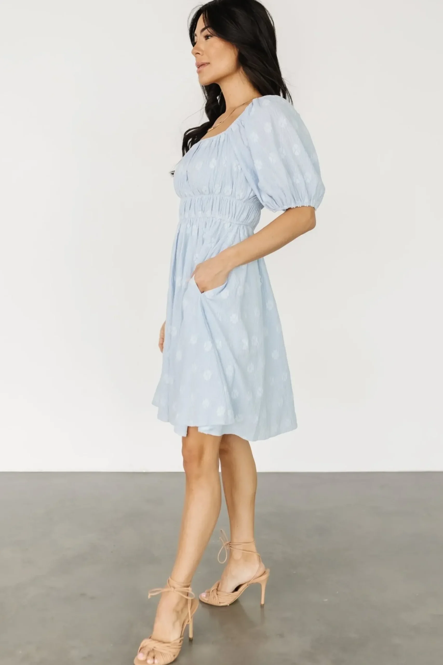 Baltic Born short dresses|EXTENDED SIZING|Lexington Short Dress | Blue