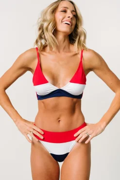 Baltic Born bikini|Liberty Bikini Top | Red + White + Blue